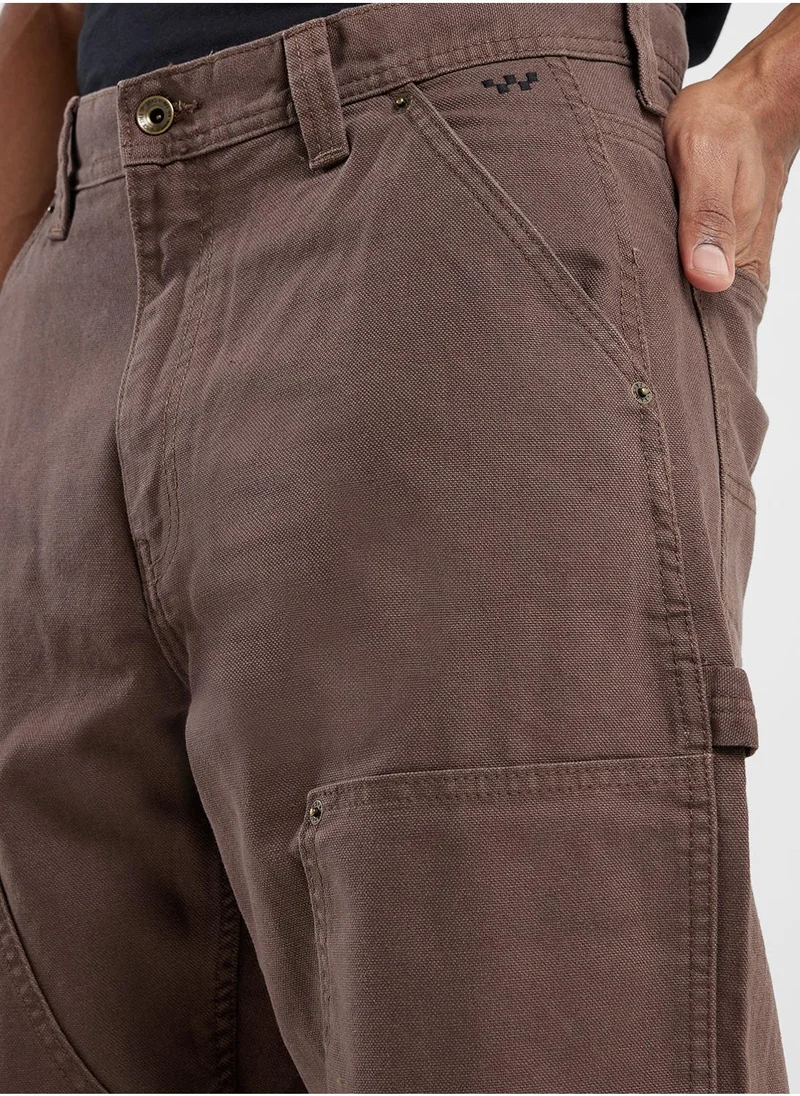 فانز Skate Drill Chore Ave Loose Carp Pant