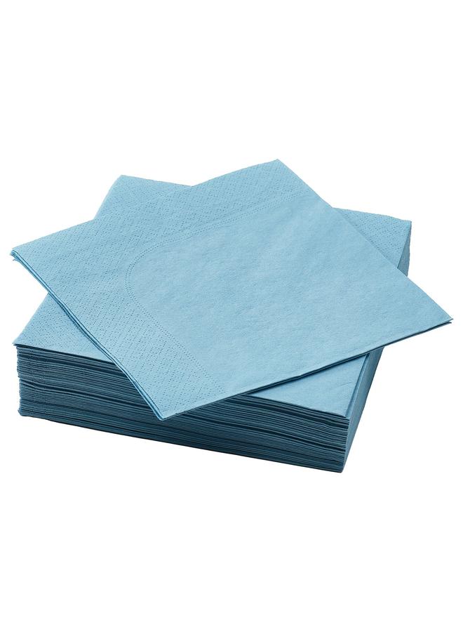 Zaboon Paper Napkin, Grey-Blue, 40X40 Cm - Image 1