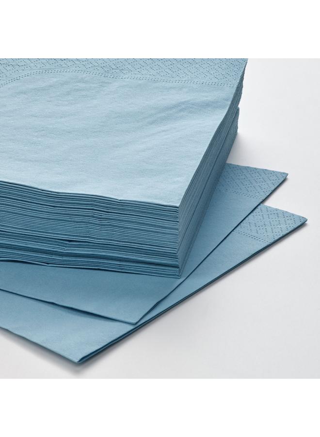 Zaboon Paper Napkin, Grey-Blue, 40X40 Cm - Image 2