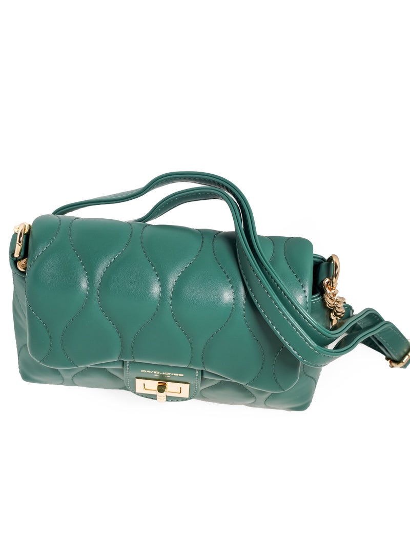 David Jones David Jones- Luxury Purse and Formal Handbag for Women model cm6700B- Detailed formal dress fit cross body leather purse - model cm6700B an all in one purse - Image 1