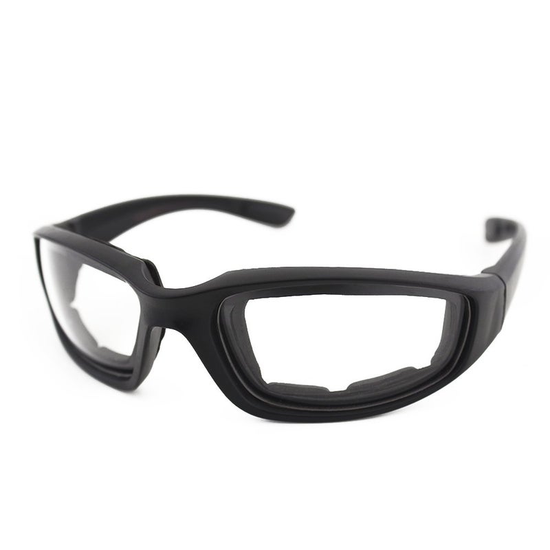 surpassme 4 Pair Motorcycle Riding Glasses Padding Goggles UV Protection Dustproof Windproof Motorcycle Sunglasses for Outdoor Actives - Image 1