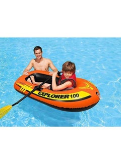 Inflatable Boat, PVC Portable Inflatable Boat Inflatable Kayak 1 Person Inflatable Fishing Kayak Size 147x84x36 cm