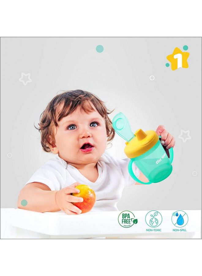 1st Step 250 Ml Bpa Free Hard Spout Sipper (Mint Green Polypropylene (Pp)) - Image 5