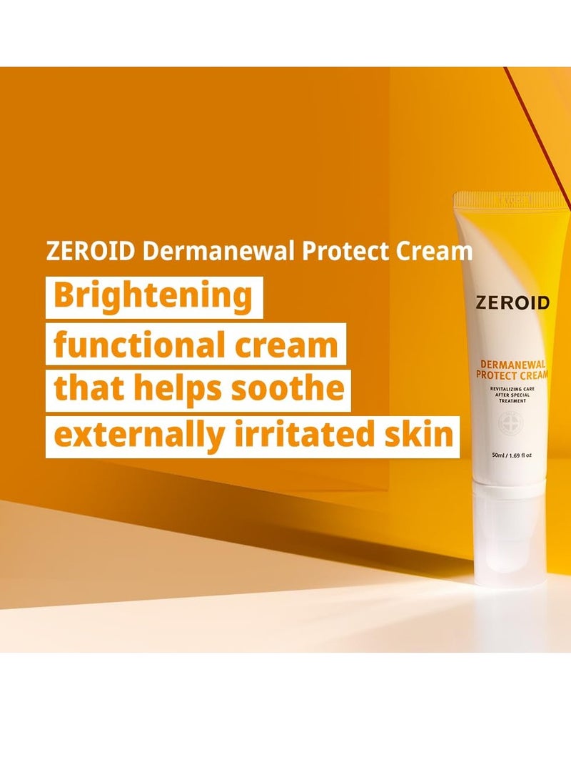 zeroid ZEROID Dermanewal Protect Cream Revitalizing Care After Special Treatment (50 mL) - Image 2