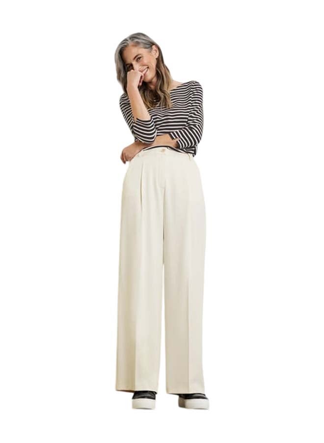 GERRY WEBER Flowing Marlene trousers with wide waist pleats  - Image 1
