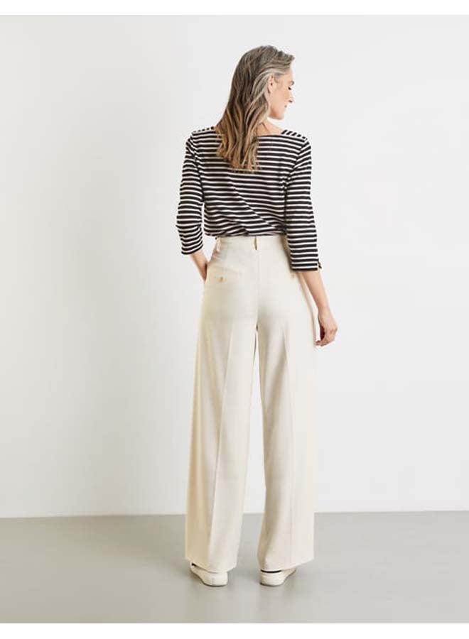 GERRY WEBER Flowing Marlene trousers with wide waist pleats  - Image 4