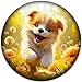 Aeekdook Wooden Puzzles for Kids Ages 48 Cute Dog Puzzle Unique Animal Shaped Wooden Jigsaw Puzzles for Kid 50 Pieces Puzzles for Kids50pcs114 114in - Image 2