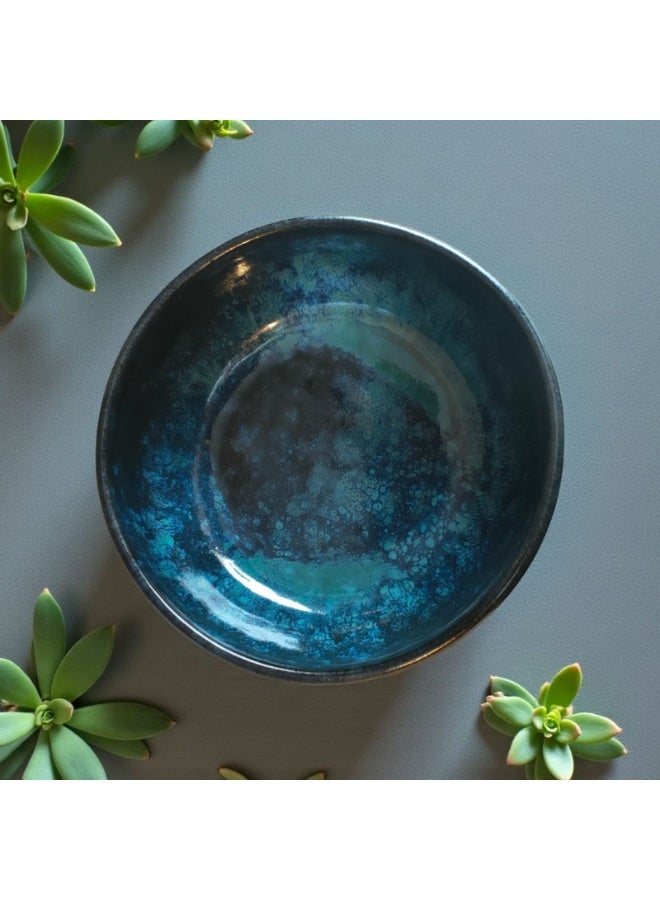 كلور زون بوتري بوله من الفخار والخزف - آمنة في الفرن والميكروويف" يتحمل درجات الحراره المباشره وغير المباشره, شعله اوداخل الفرن - Image 1