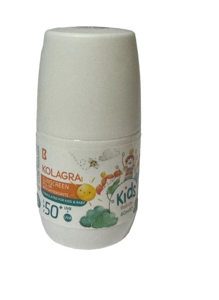 KOLAGRA - Kolagra sunscreen Roll-on with Antioxidants for baby - 2 Pieces - 50 SPF - Image 1