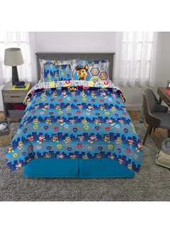 Franco Franco Paw Patrol Kids Bedding Super Soft Comforter and Sheet Set with Sham, 7 Piece Full Size, (Official Licensed Product)  - Image 5