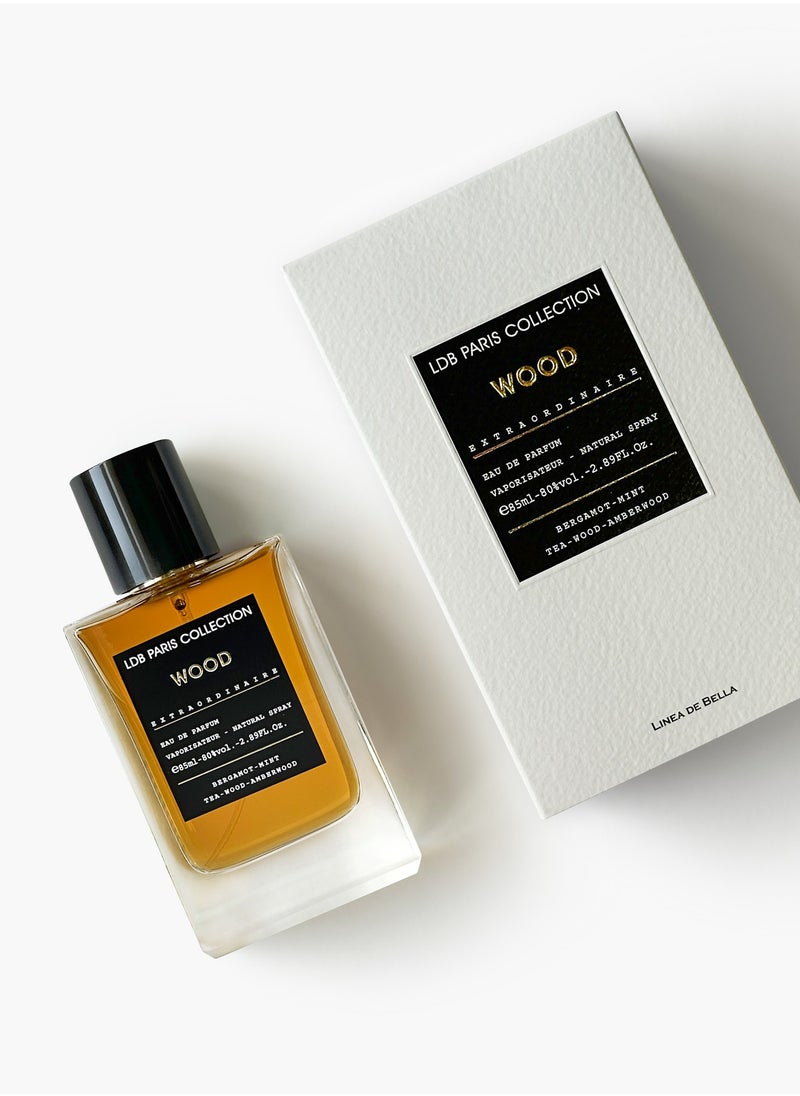 Linea De Bella Linea De Bella LDB Wood Woody Aquatic EDP 85ml Men  - Image 2
