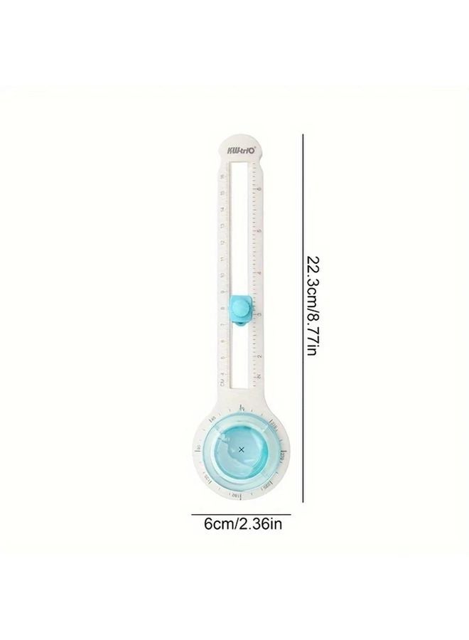 White 360 Degree Manual Rotating Circle Cutter 3 14 To 12 6 Inch Diameter Range - Image 3