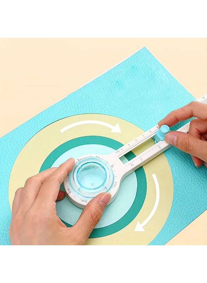 White 360 Degree Manual Rotating Circle Cutter 3 14 To 12 6 Inch Diameter Range - Image 4