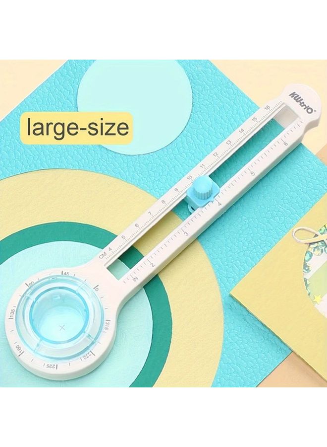 White 360 Degree Manual Rotating Circle Cutter 3 14 To 12 6 Inch Diameter Range - Image 2