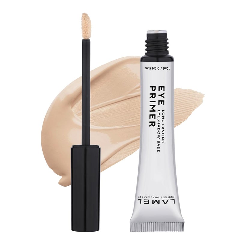 LAMEL Lamel Insta Eyeshadows Base - Universal Colours - Clear, Waterproof, Vegan, Cruelty-Free, Made for Long-Lasting Wear - For Any Skin Tone and Type - 10 ml 
