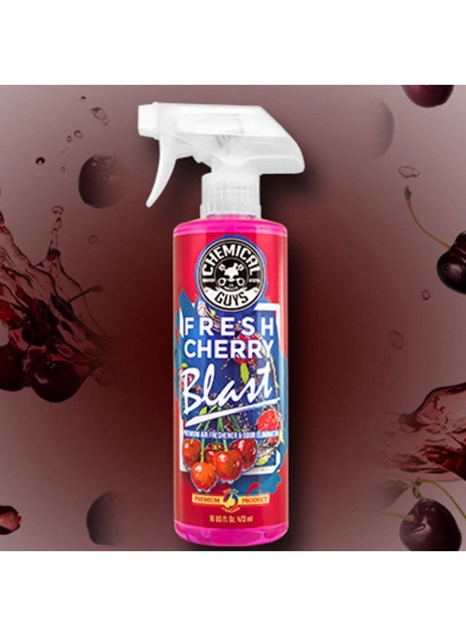 Chemical Guys Chemical Guys Air22816 Fresh Cherry Blast Premium Air Freshener And Odor Eliminator, (Great For Cars, Trucks, Suvs, Rvs, Home, Office, Dorm Room And More) 16 Fl Oz  - Image 2