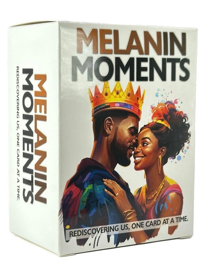 Kinfolk Melanin Moments Couples Card Game Thought-Provoking, Culturally Infused Prompts to Deepen Communication and Emotional Connection - Image 1