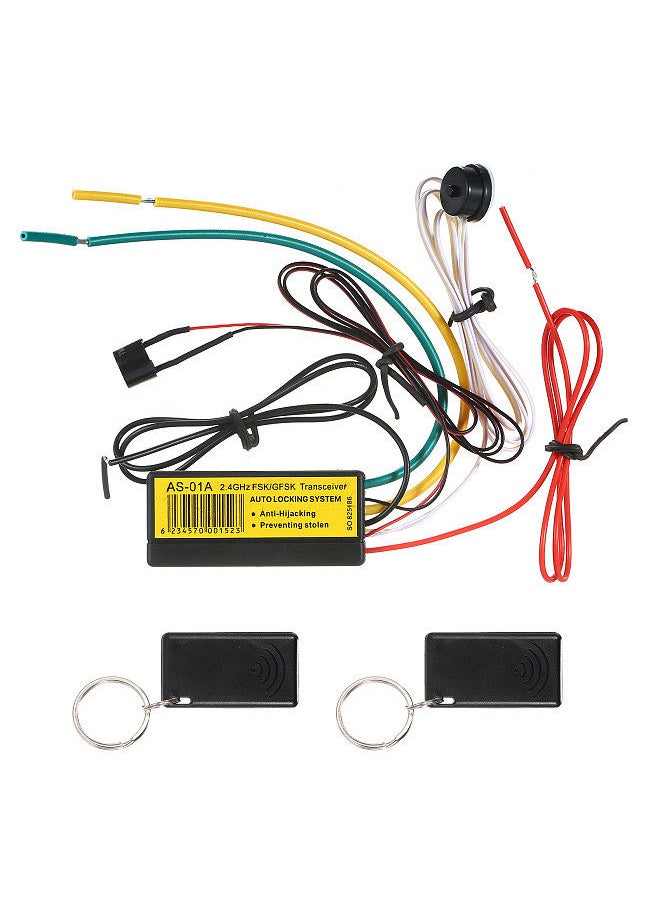 Generic - Engine Immobilizer, Car Anti-Theft Device Portable Anti-Hijacking Alarm System for 12V Vehicles - Image 1