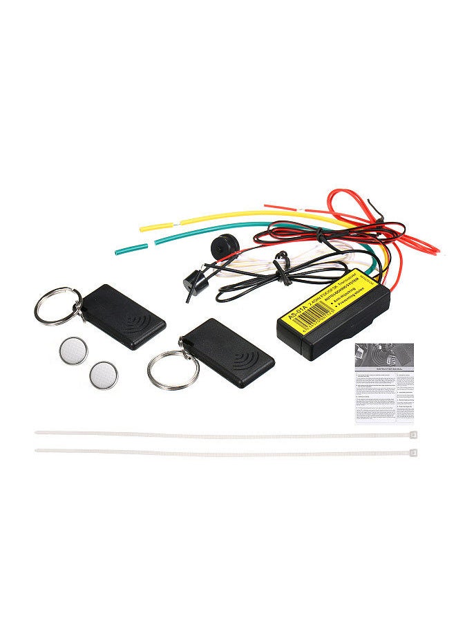Generic - Engine Immobilizer, Car Anti-Theft Device Portable Anti-Hijacking Alarm System for 12V Vehicles - Image 1