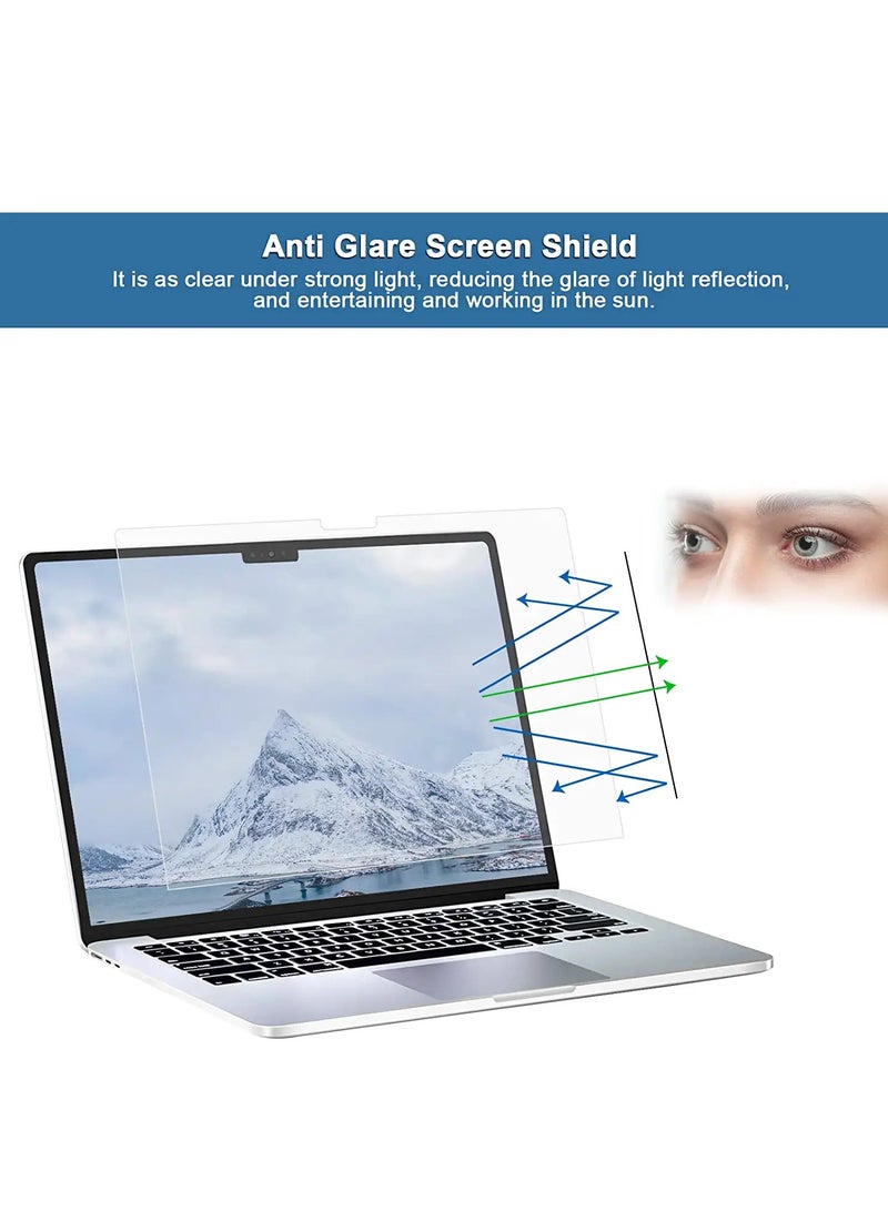 Anti Glare Matte Screen Protector for 2024--2021 MacBook Pro 14" with M4/M3/M2/M1 Chip(A3112/A3185/A3401/A2918/A2992/A2442/A2779), Anti-Reflection Accessories 5H Hardness Protector for MacBook Pro 14.2 Inch (Matte Clear)  - Image 1