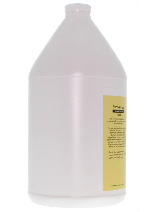 SHIKAI Daily Moisturizing Shower Gel (Vanilla, 1 gallon) | With Hydrating Aloe Vera & Oatmeal | Scented Body Wash for Dry Skin Relief - Image 5