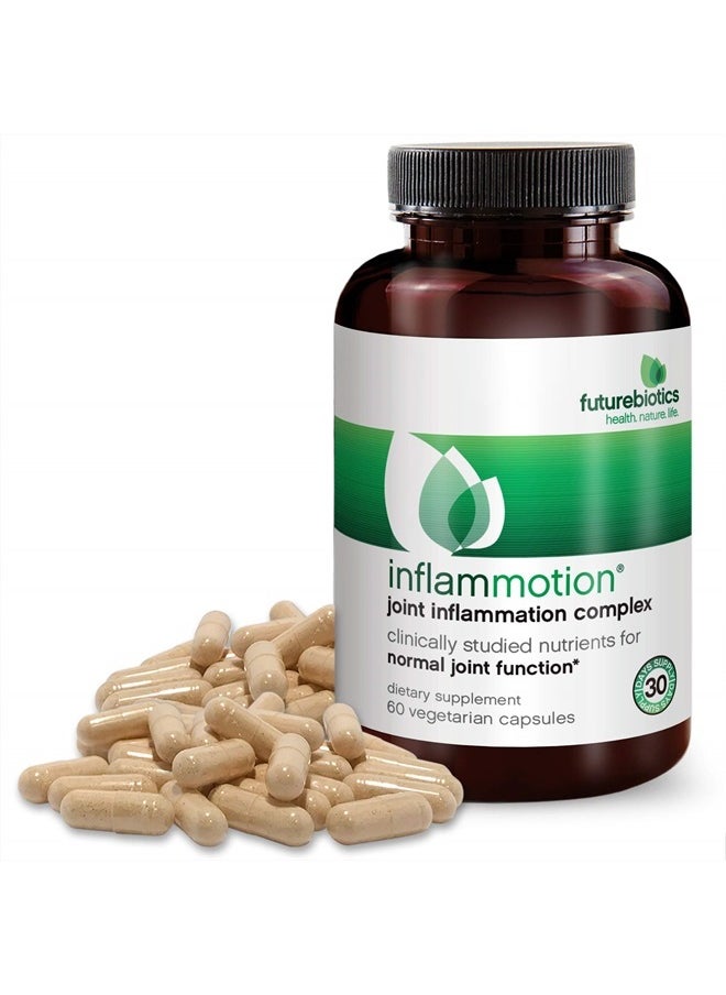 Futurebiotics - InflamMotion, Joint Inflammation Complex, 60 Vegetarian Capsules - Image 1
