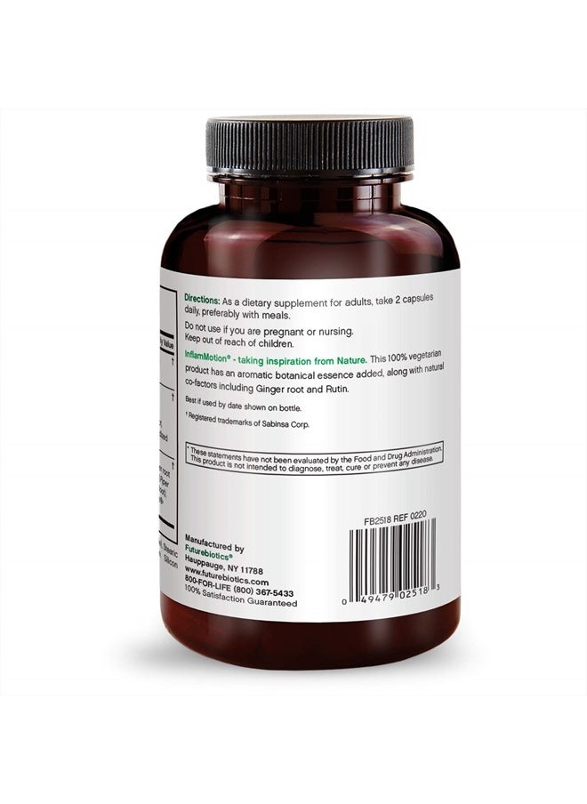 Futurebiotics - InflamMotion, Joint Inflammation Complex, 60 Vegetarian Capsules - Image 1