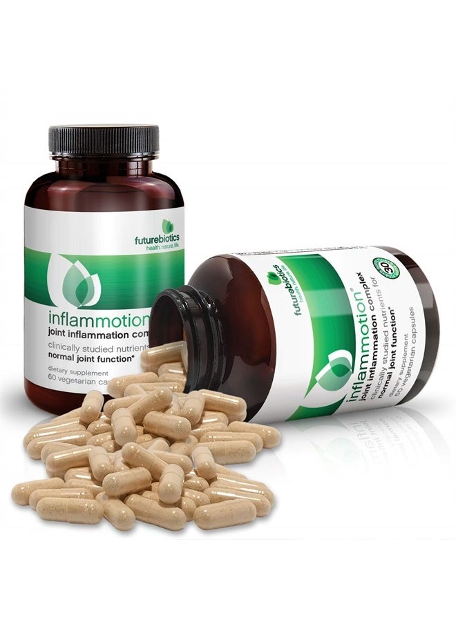 Futurebiotics - InflamMotion, Joint Inflammation Complex, 60 Vegetarian Capsules - Image 1