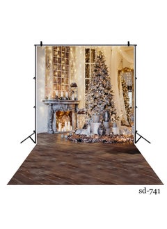 Generic Christmas Fireplace Backdrop Tapestry for Photographysd-741 sd-741 