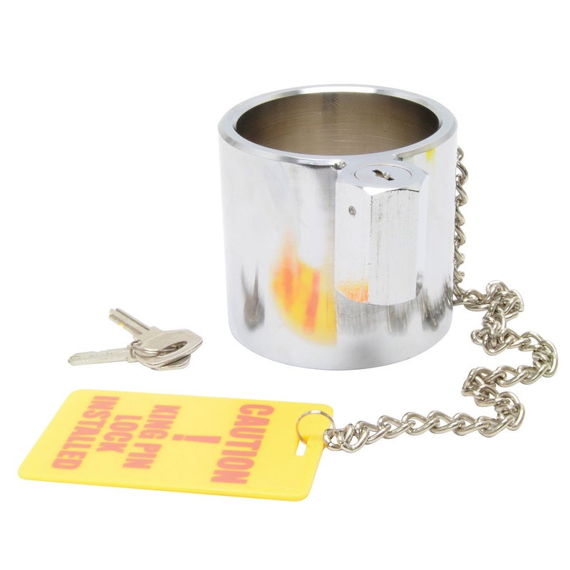 RoadPro RPKPSL2 HeavyDuty Steel King Pin LockSilver