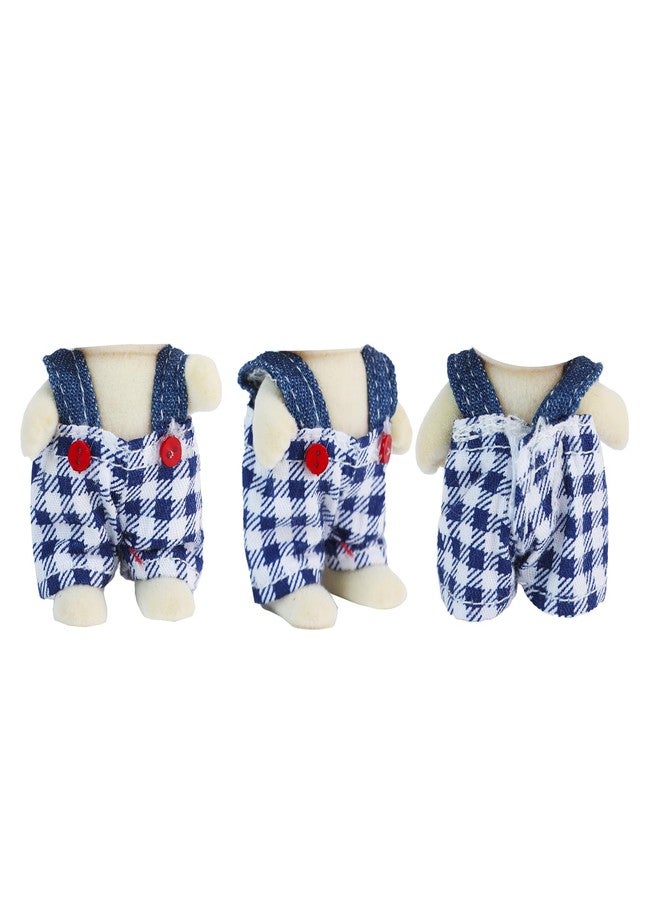 E-TING Family Set Sweet Mother-Daughter and Cool Father-Son Family Dress Up Set for 3-Inch and 2.25-inch Figure Town Series - Image 4
