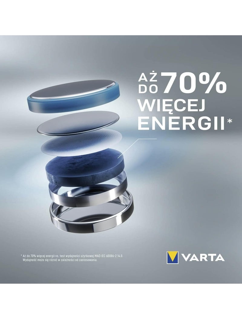 VARTA - Coin Battery CR2032 Lithium , 3V , Up to 70% Power Energy , 1 pes - Image 1