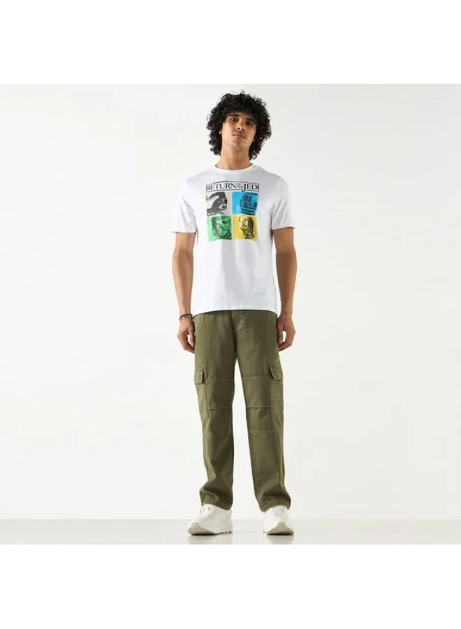 SP Characters Star Wars Return of the Jedi Print T-shirt with Short Sleeves