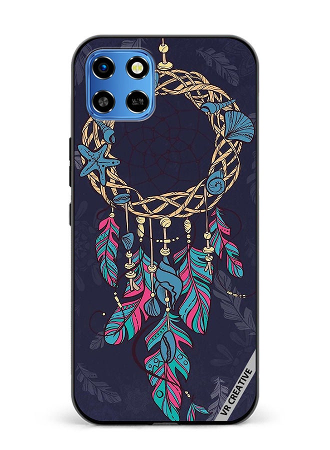 VR CREATIVE Protective Case Cover For Infinix Smart 6 HD Dream Catcher Design Multicolour - Image 1
