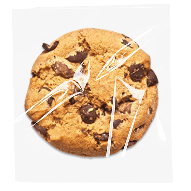 SUREHOME Cookie Bags with Seal 100 Pcs 4 x 4 In Clear Self Sealing Cellophane Bags for Cookie Packaging Small Treat Bag Self Adhesive Individual Cookie Wrappers Gift Giving Candy Baked Goods Sleeves - Image 1