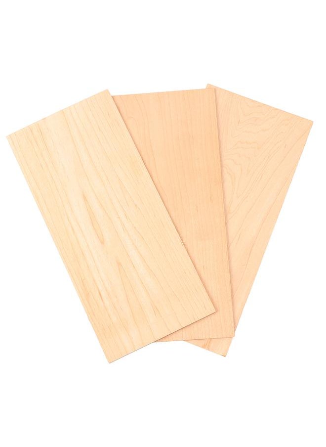 Thoraya - 3PCS Guitar Neck Shim Set Maple Wood Guitar Gasket Plates Electric Guitar Repair Replacement Tools - Image 1