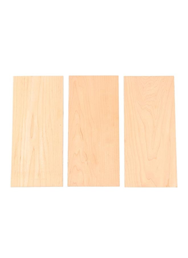 Thoraya - 3PCS Guitar Neck Shim Set Maple Wood Guitar Gasket Plates Electric Guitar Repair Replacement Tools - Image 1