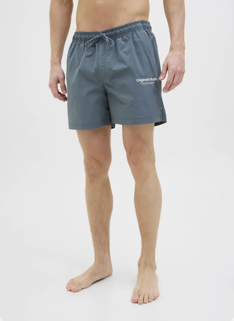 جاك اند جونز JPSTNAXOS JJSWIM SHORTS VESTERBRO SN