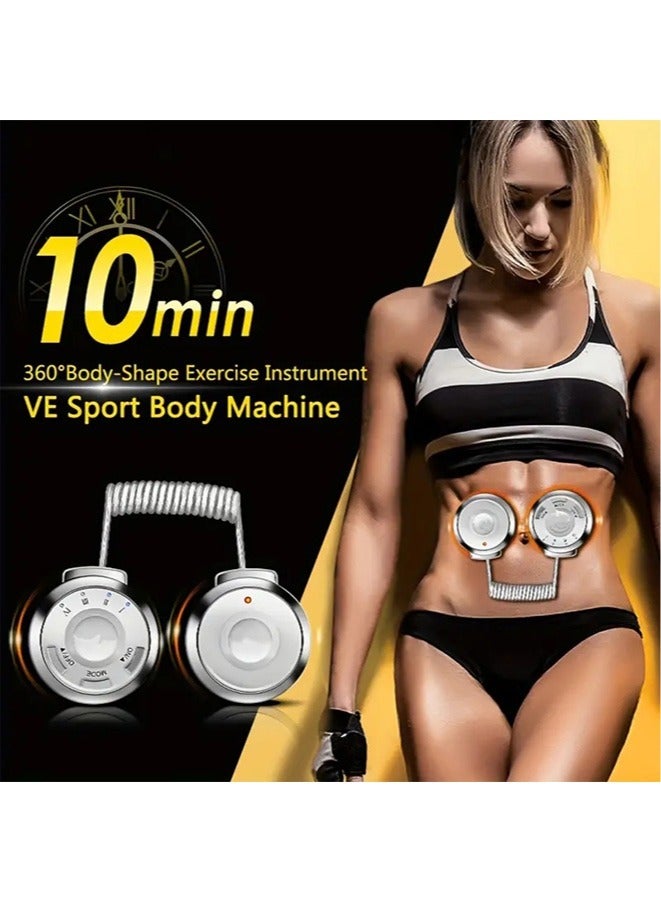 Generic VE  Professional Body Liposuction Machine,- Portable Weight Loss Machine, Adjustable Vibration Massage Beauty Instrument, Belly Leg Arm Fat Burner for Women Men,Wireless, 6 Vibration Massage Modes  - Image 4