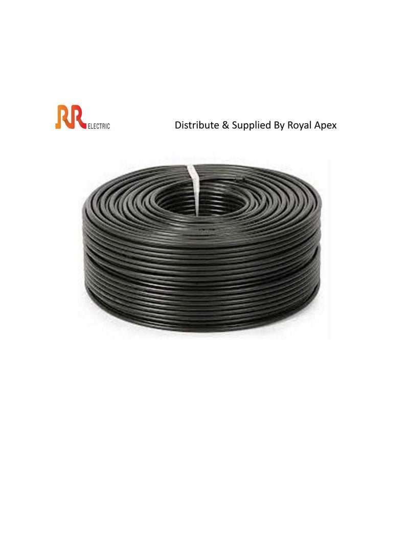 RR Multi Strand Pure Copper Single Core Flexible Cables | Trirated Electrolytic Conductor up to 105C Fire Resist Electric Panel Wire | BS6231 ISO9001 CE Compliant 100Y(90m) Roll (1.5mm, Black) - Image 2