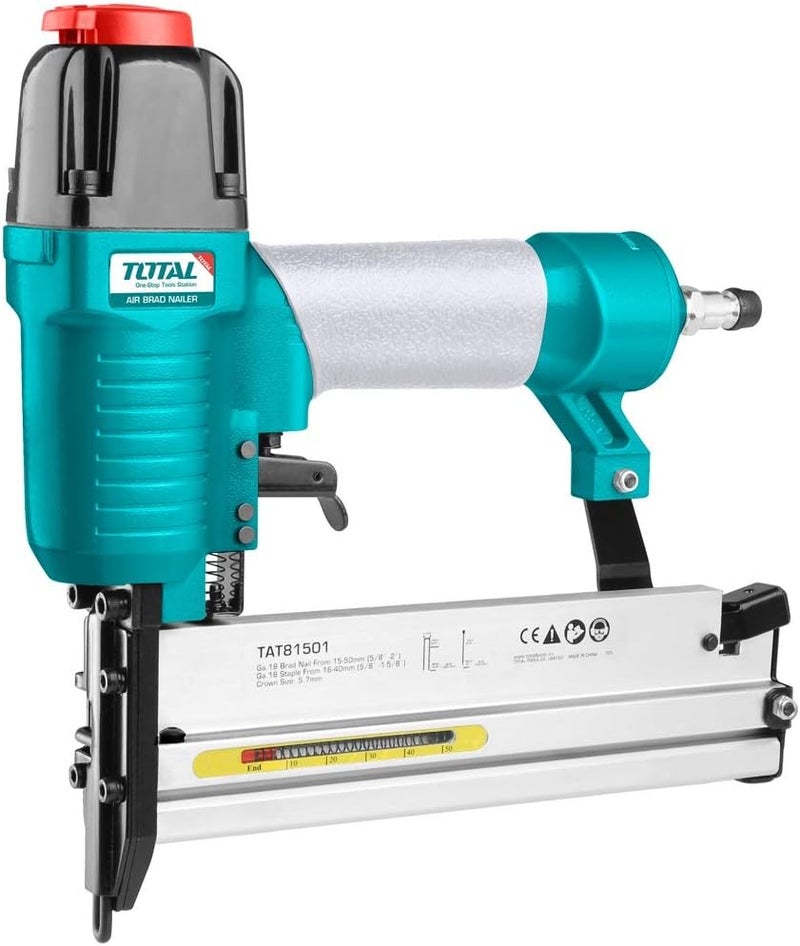 TOTAL 2 In 1 Combo Air Brad Nailer 15-50Mm