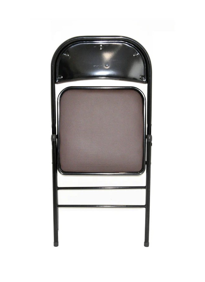 Cady One Folding chair for trips and camping, brown leather fabric  - Image 5