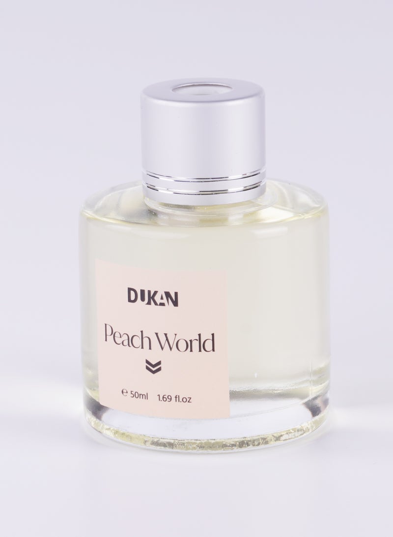 Dukan Reed Diffuser Peach World 50ml  - Image 3