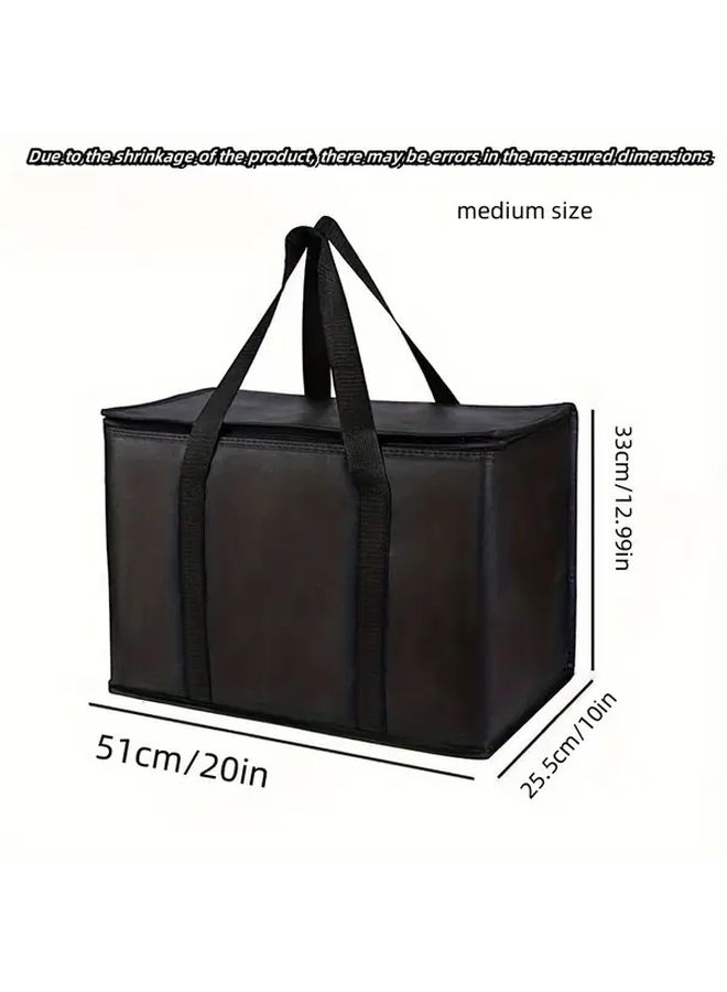 Large Capacity Insulated Picnic Bag Coal Blackening Portable Refrigeration Storage Trunk - Image 5