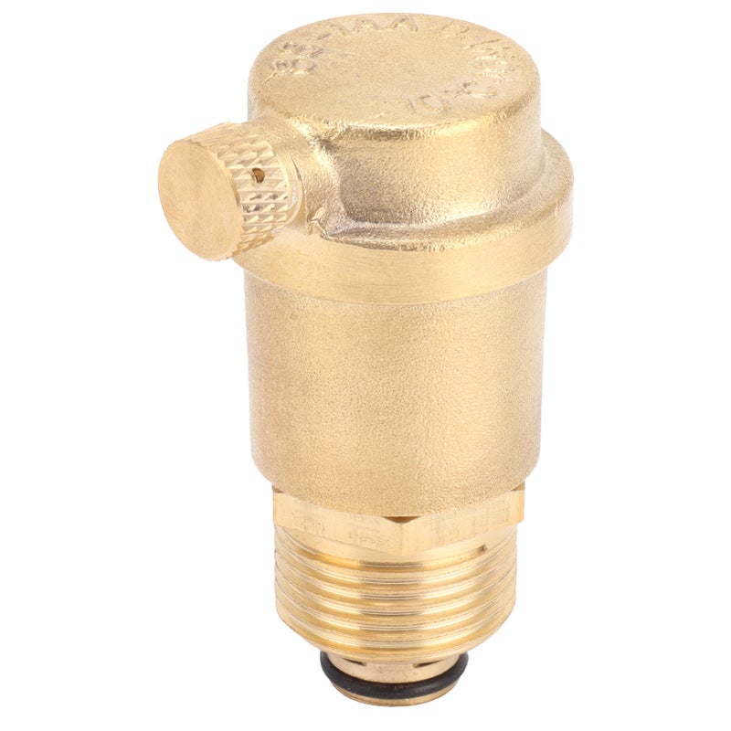 G3/4 Male Thread Air Vent Valve Brass Automatic Air Release Valve for Floor Heating HVAC System - Image 1