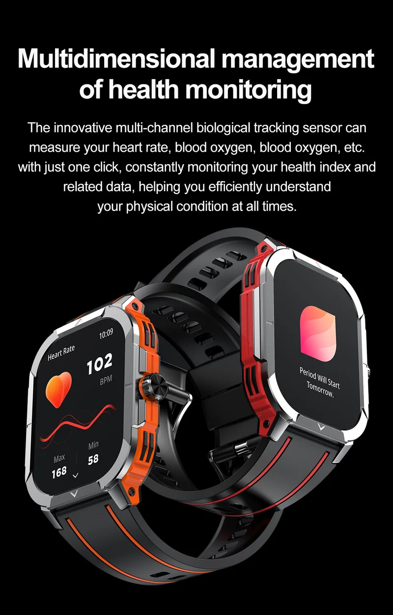 سفنتي فايف Smart Watch With Fitness And Bluetooth Call Features