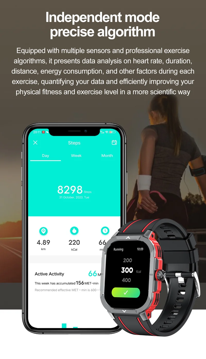 سفنتي فايف Smart Watch With Fitness And Bluetooth Call Features