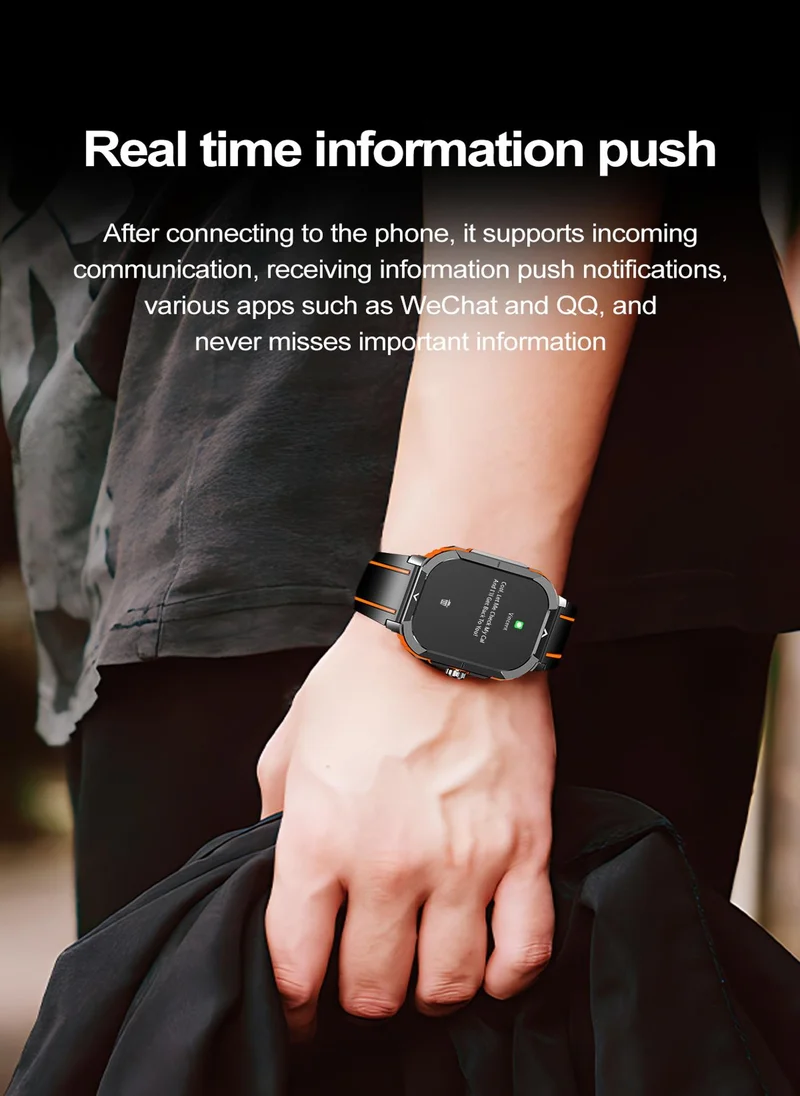 سفنتي فايف Smart Watch With Fitness And Bluetooth Call Features