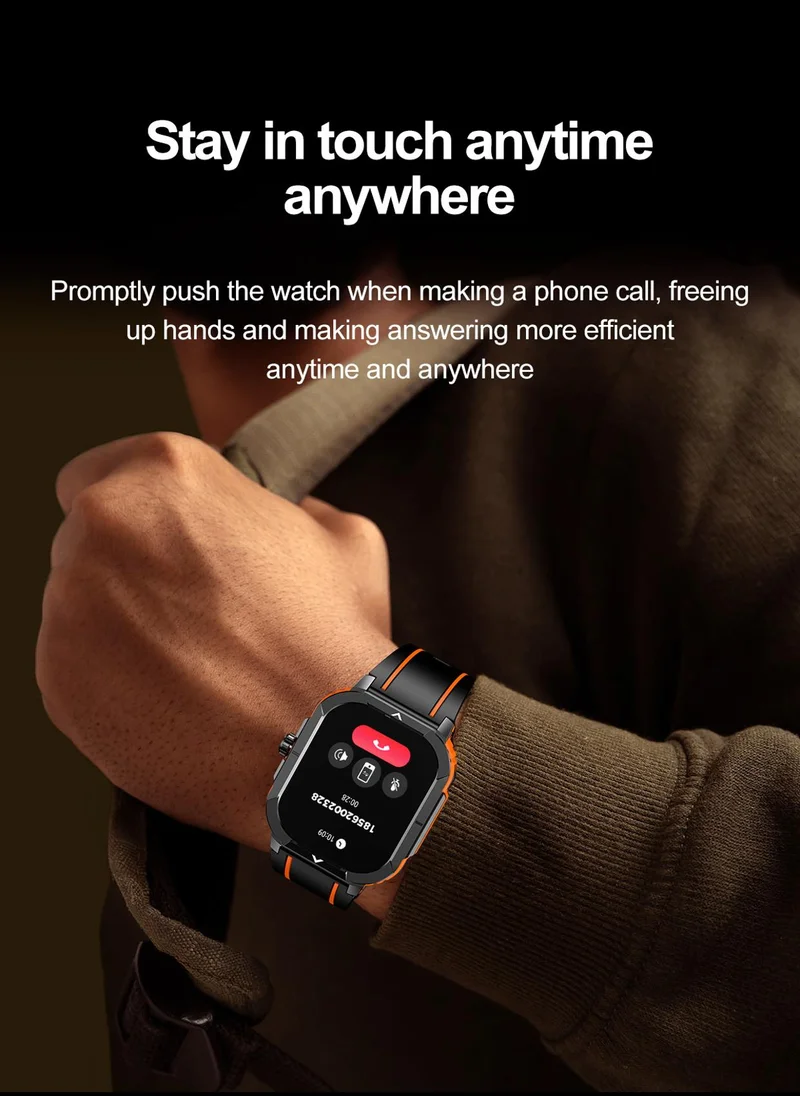 سفنتي فايف Smart Watch With Fitness And Bluetooth Call Features
