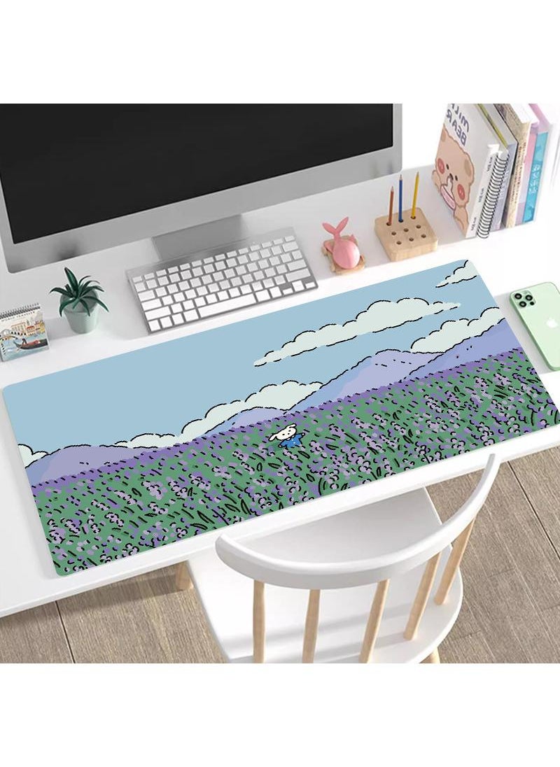 Y&D 900*400*2mm Office Lock Edge Non Slip Game Keyboard Pad  - Image 2